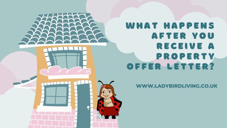 What happens after you receive a property offer letter?