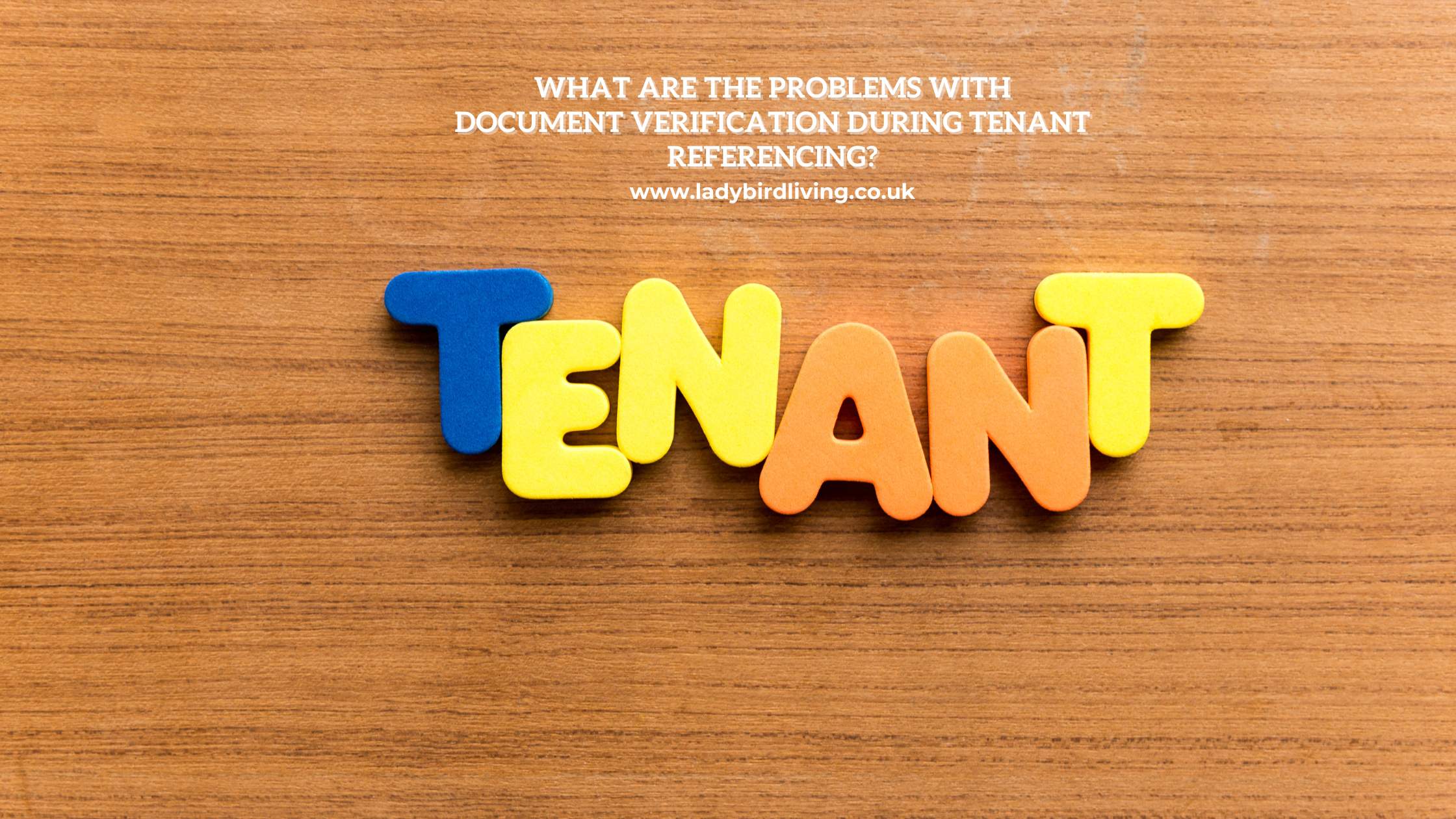 What are the problems with document verification during tenant referencing?