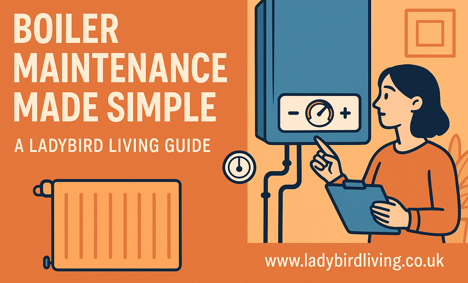 Boiler Maintenance Made Simple- A Ladybird Living Guide